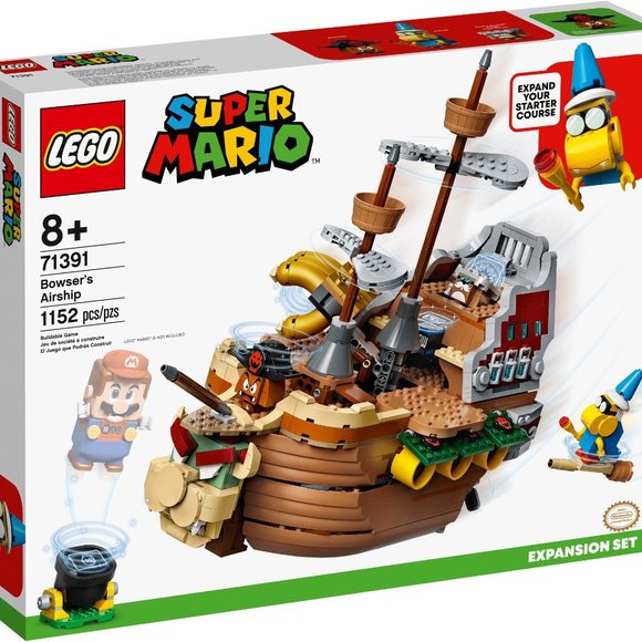 ⭐ LEGO Super Mario Bowsers Airship Expansion Set 71391 BRAND NEW IN SEALED BOX - Picture 1 of 5